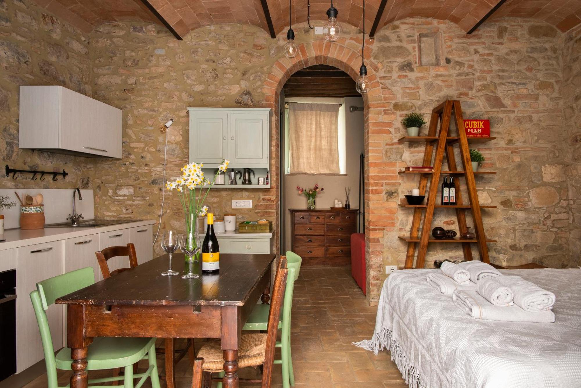 דירות Castelnuovo dellʼAbate Il Borghetto - La Bottega Di Adele Loft מראה חיצוני תמונה